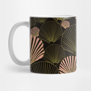 Coral Pink Sea Shells Mug